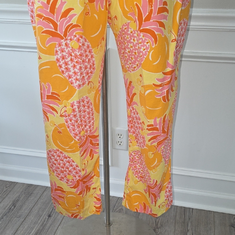 Lilly Pulitzer Orange and Pink Floral Top - Picture 7 of 7